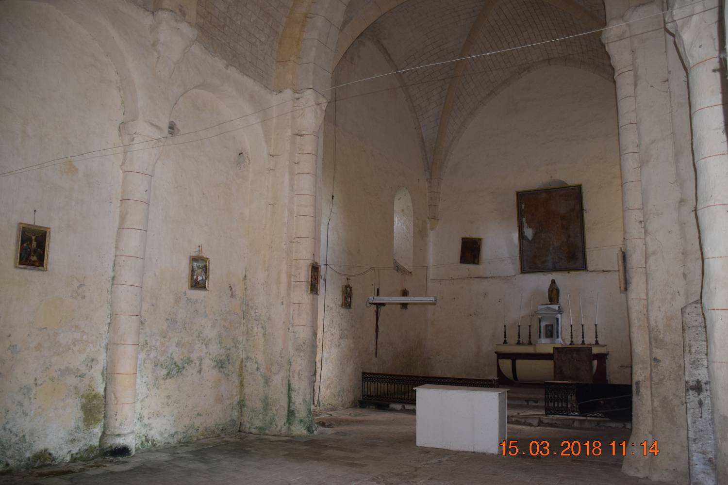 Moncaut (47) Eglise Saint-Etienne de Fontarède - Sauvegarde de l'Art Français