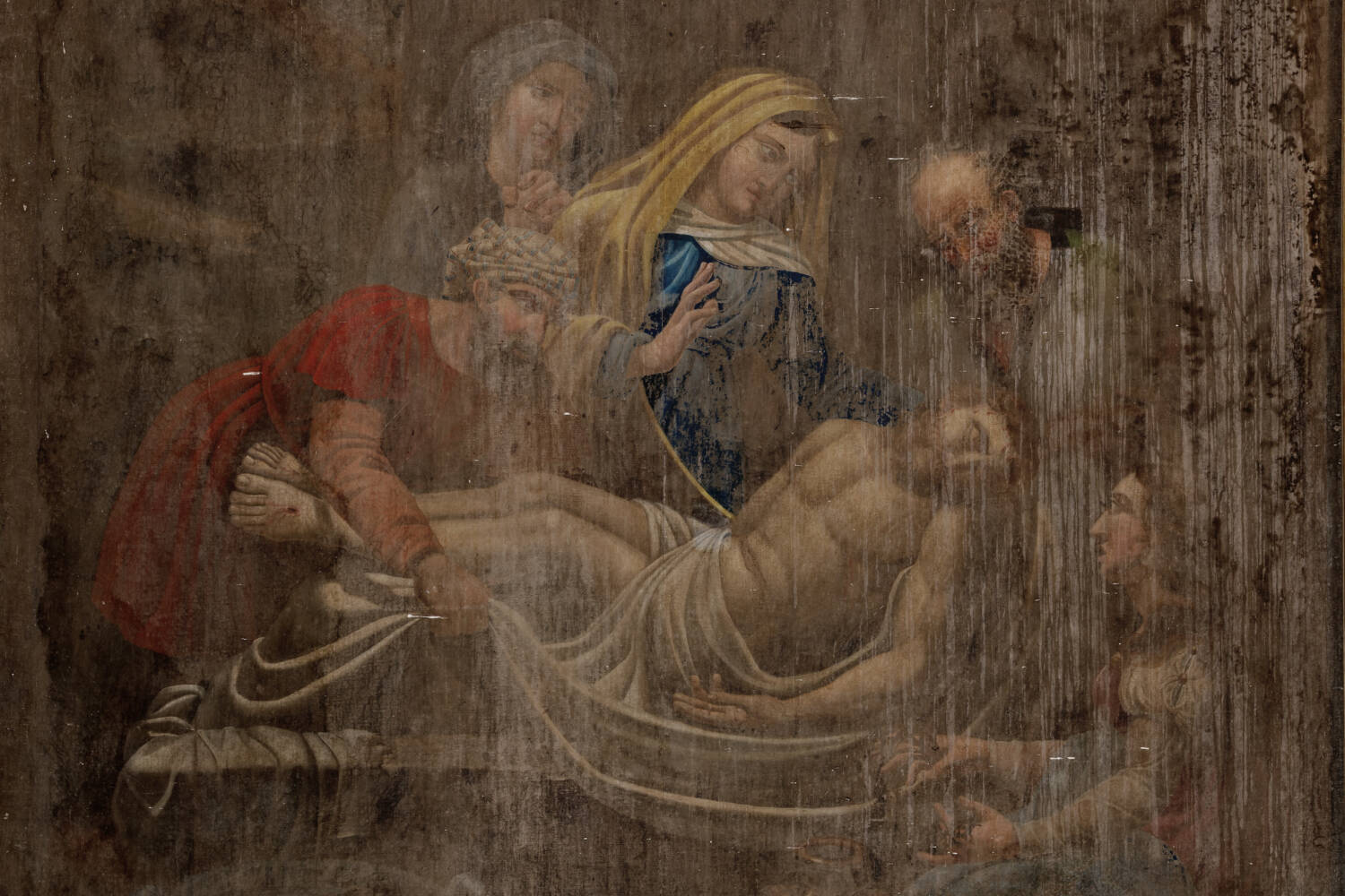 Laplume (47), mise au tombeau - Sauvegarde de l'Art français - Plus Grand Musée de France