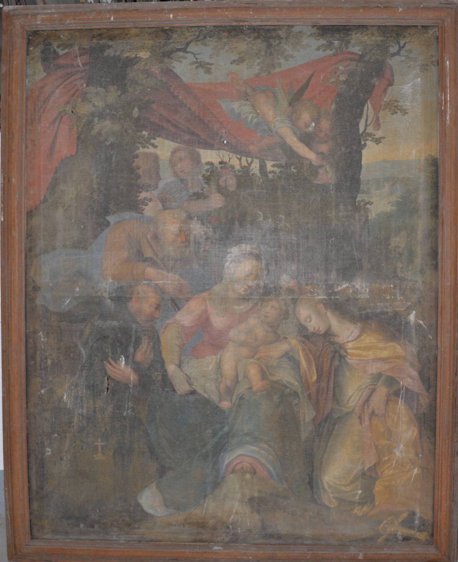 Mariage Mystique de sainte Catherine