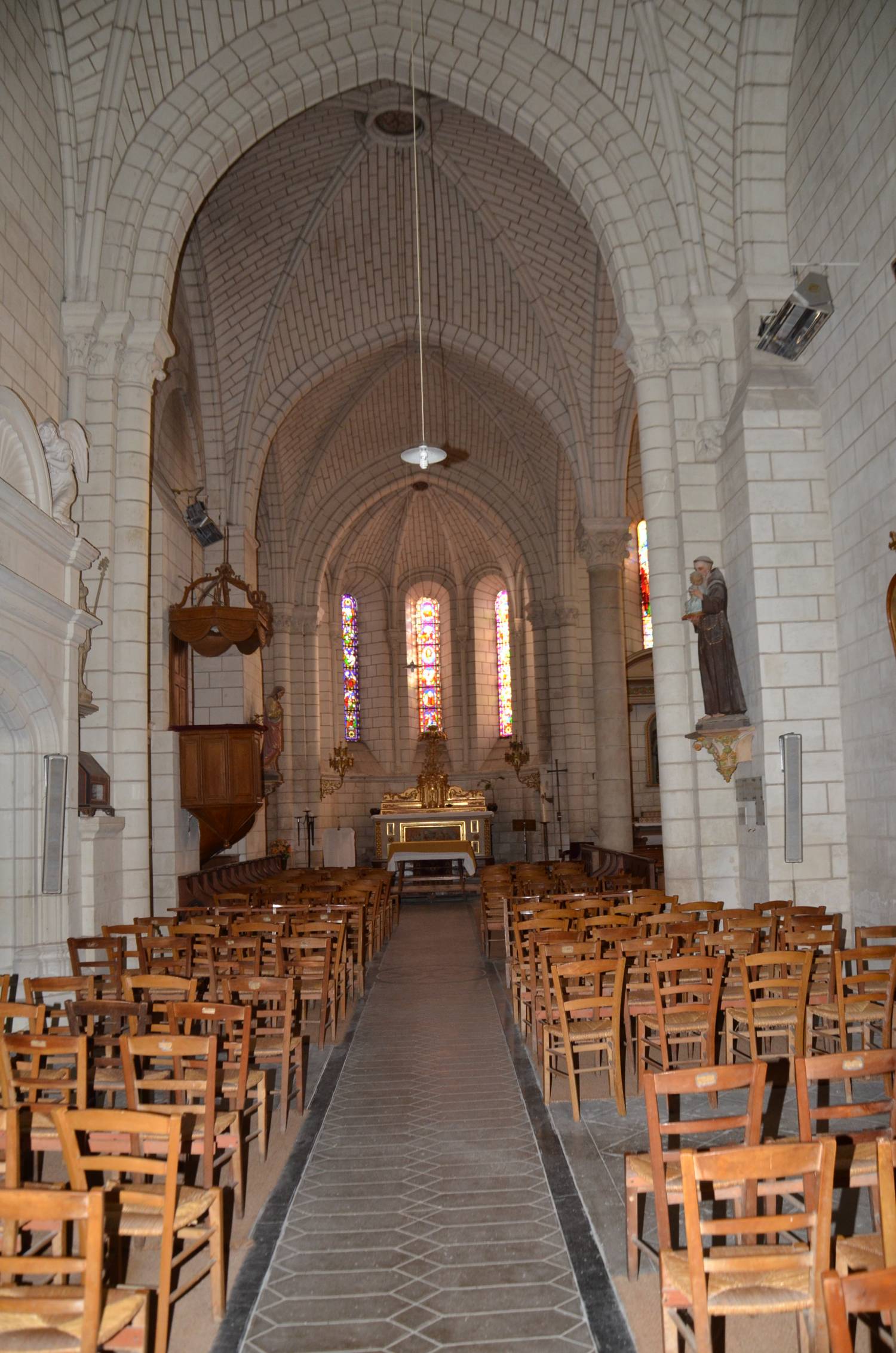 Sepmes (37) - église Notre-Dame-de-l'Assomption - La Sauvegarde de l'Art Français