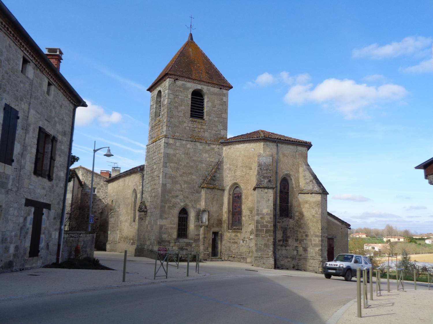 Lusignan-Petit (47) Eglise Notre-Dame - Fondation La Sauvegarde de l'Art Français