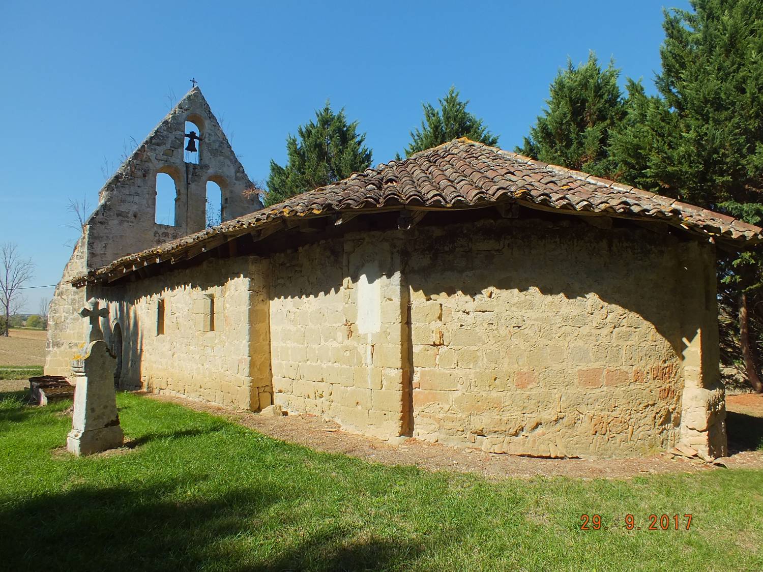 Montastruc (47) - église Saint-Pierre de Cabannes