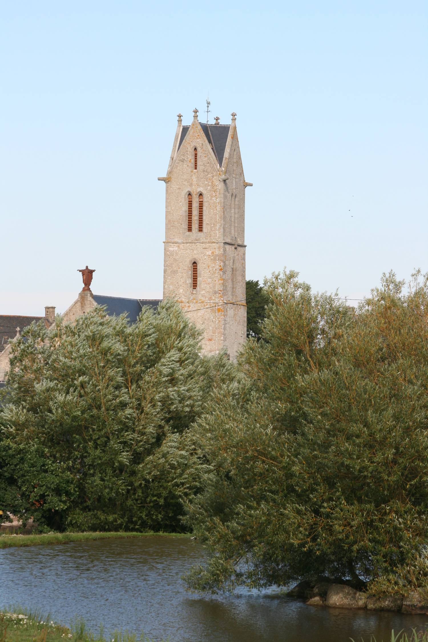 Tocqueville (50) - église Saint-Laurent - La Sauvegarde de l'Art Français