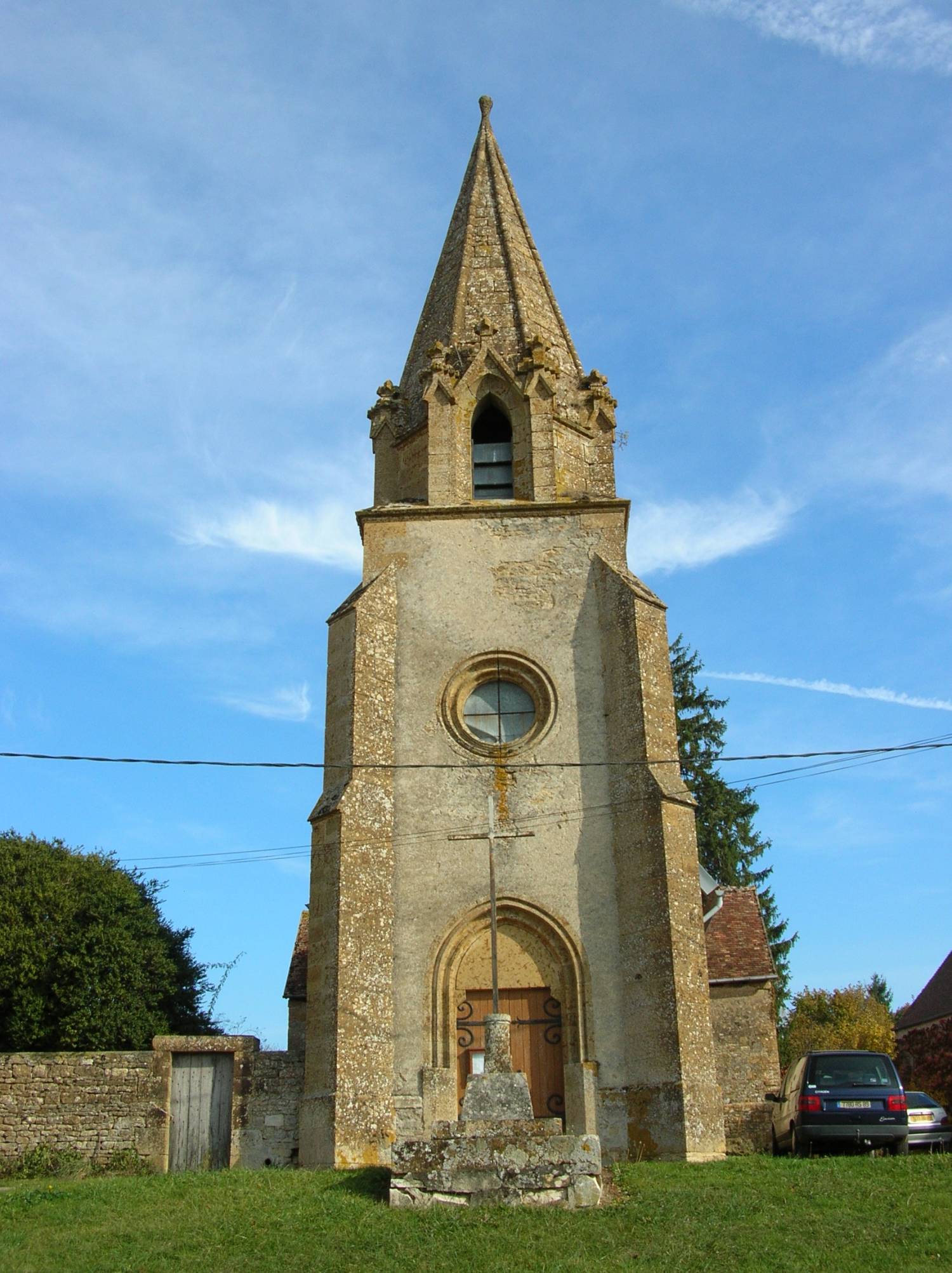 Domecy-sur-Cure (89) - Eglise Saint-Romain - la Sauvegarde de l'Art Français