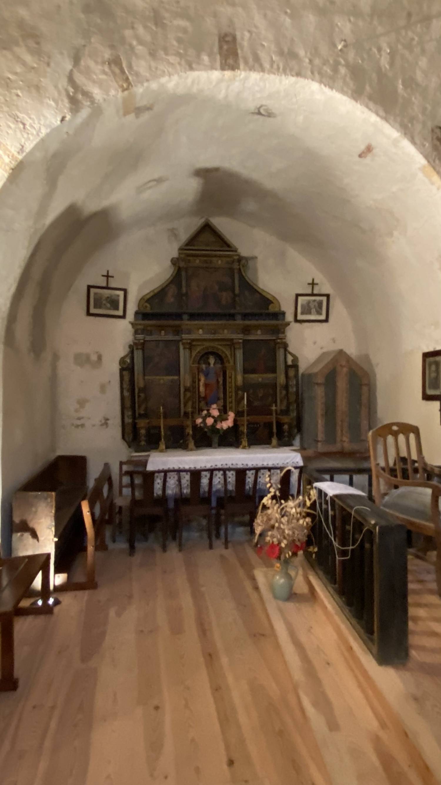Fontpédrouse (66) église de la Trinité de Prats-Balaguer