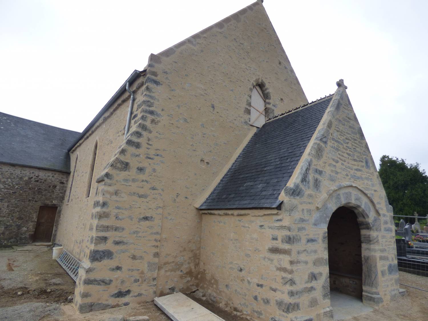 Monthuchon (50) Eglise Saint-Martin - La Sauvegarde de l'Art Français