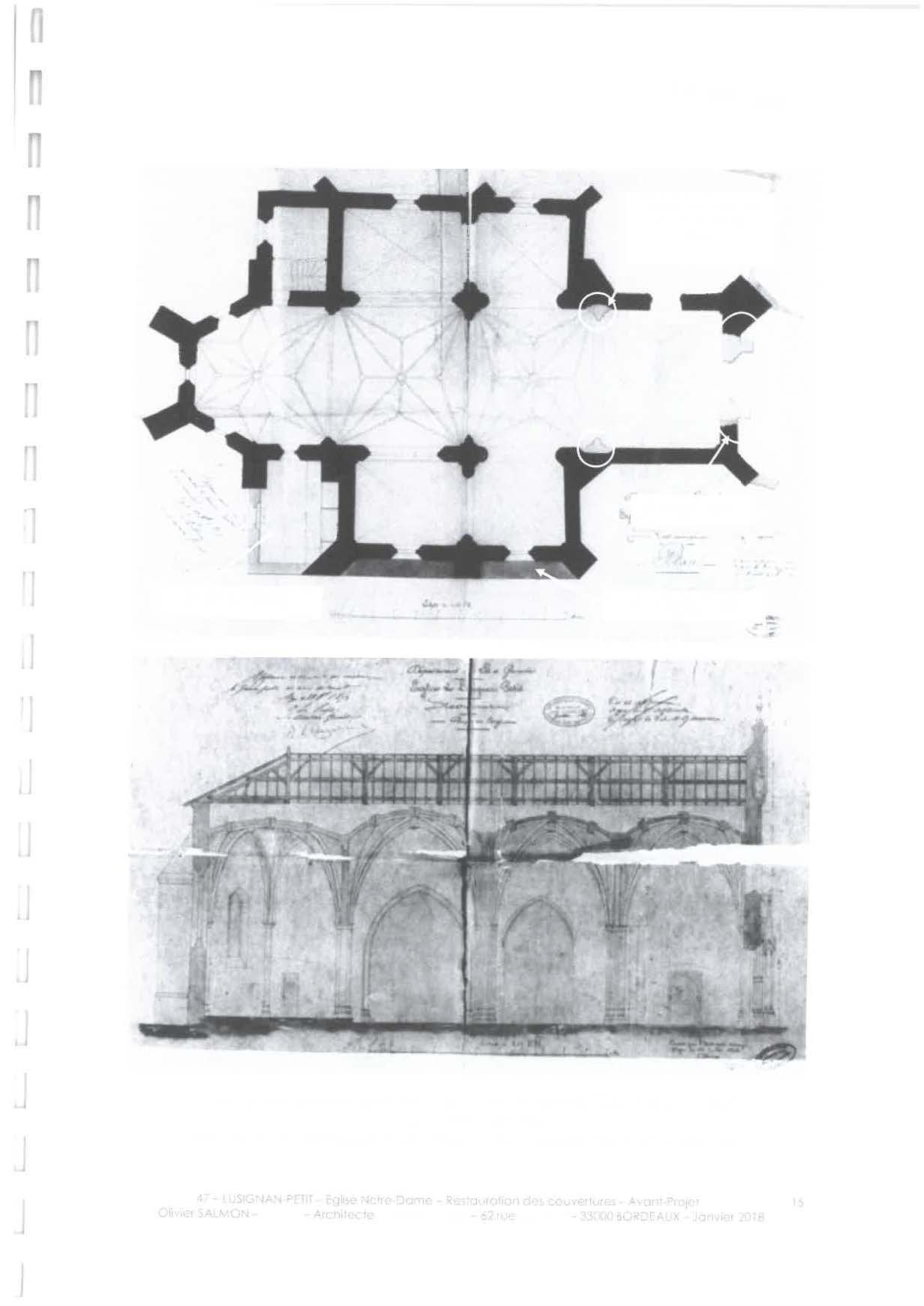 Lusignan-Petit (47) Eglise Notre-Dame - Fondation La Sauvegarde de l'Art Français