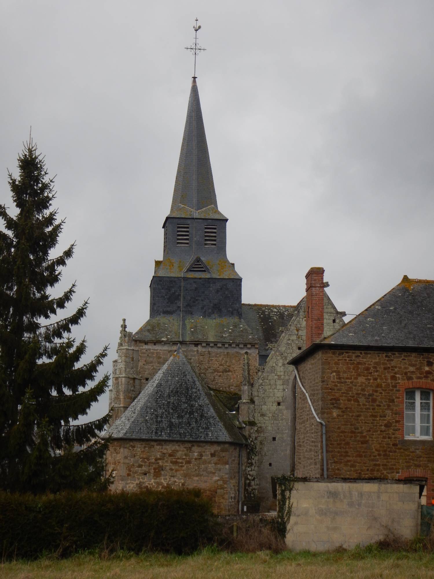 la Baussaine (35) - église Saint-Léon-le-Grand