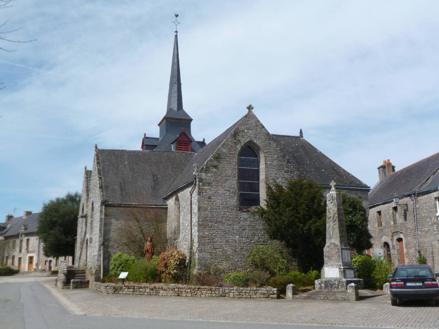Lizio (56) - église Notre-Dame-du-Lys - la Sauvegarde de l'Art Français