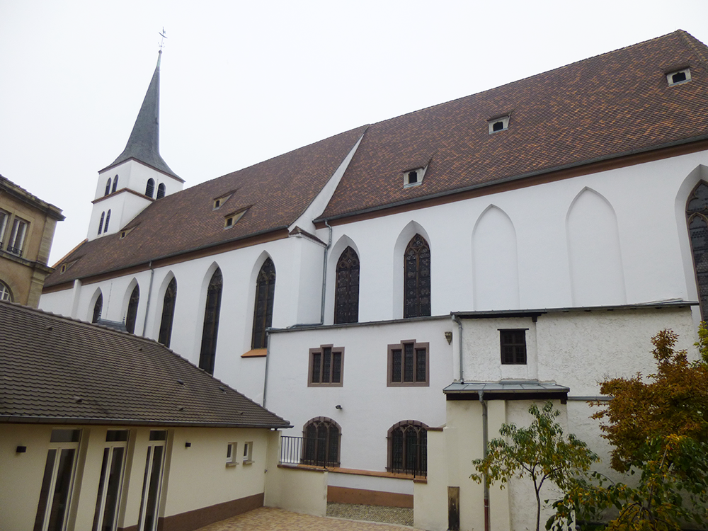 Facade Vue Sud - Strasbourg (67) - église Saint-Guillaume