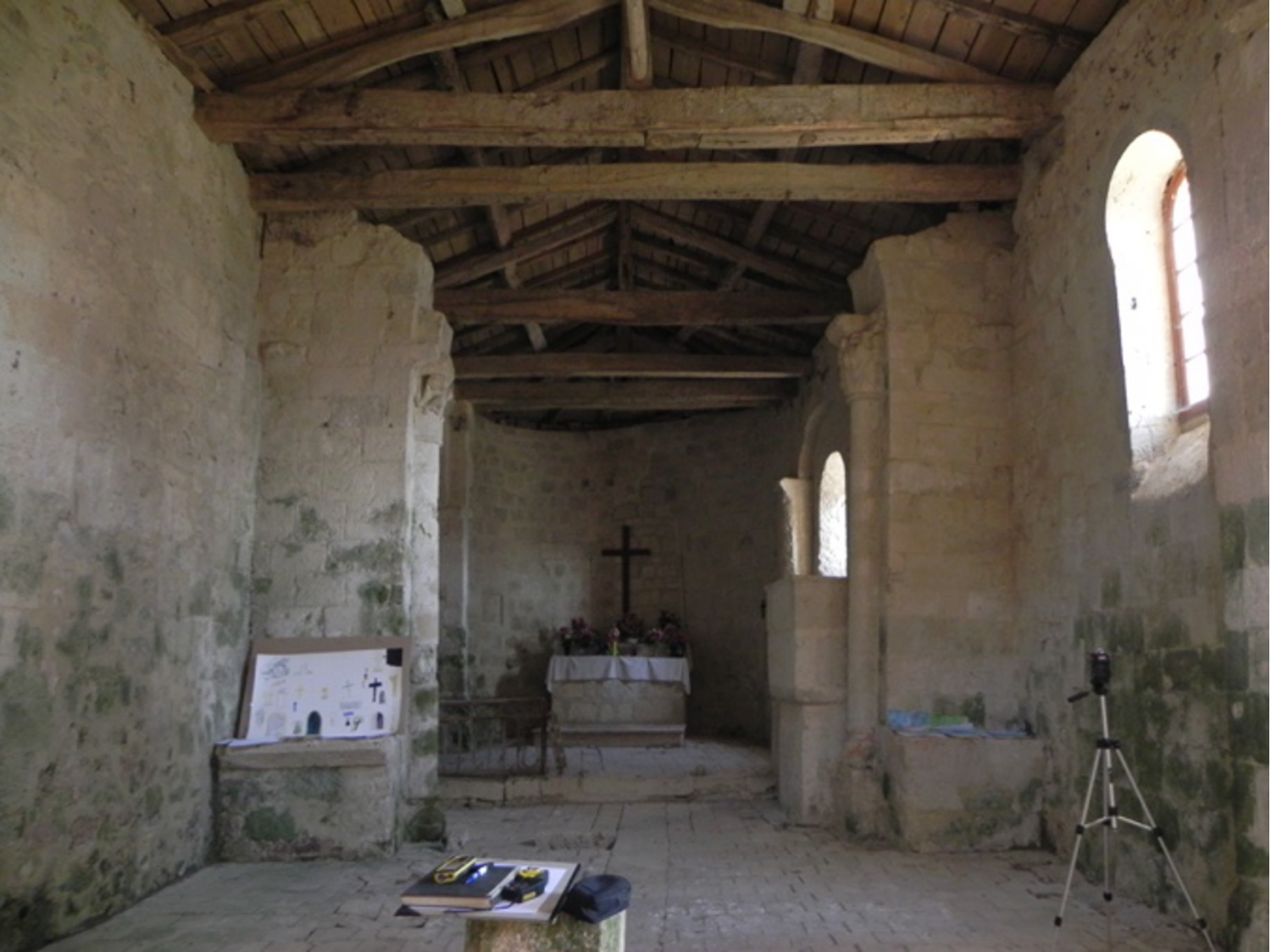 Frégimont (47) Eglise Sainte-Raffine de Gaujac