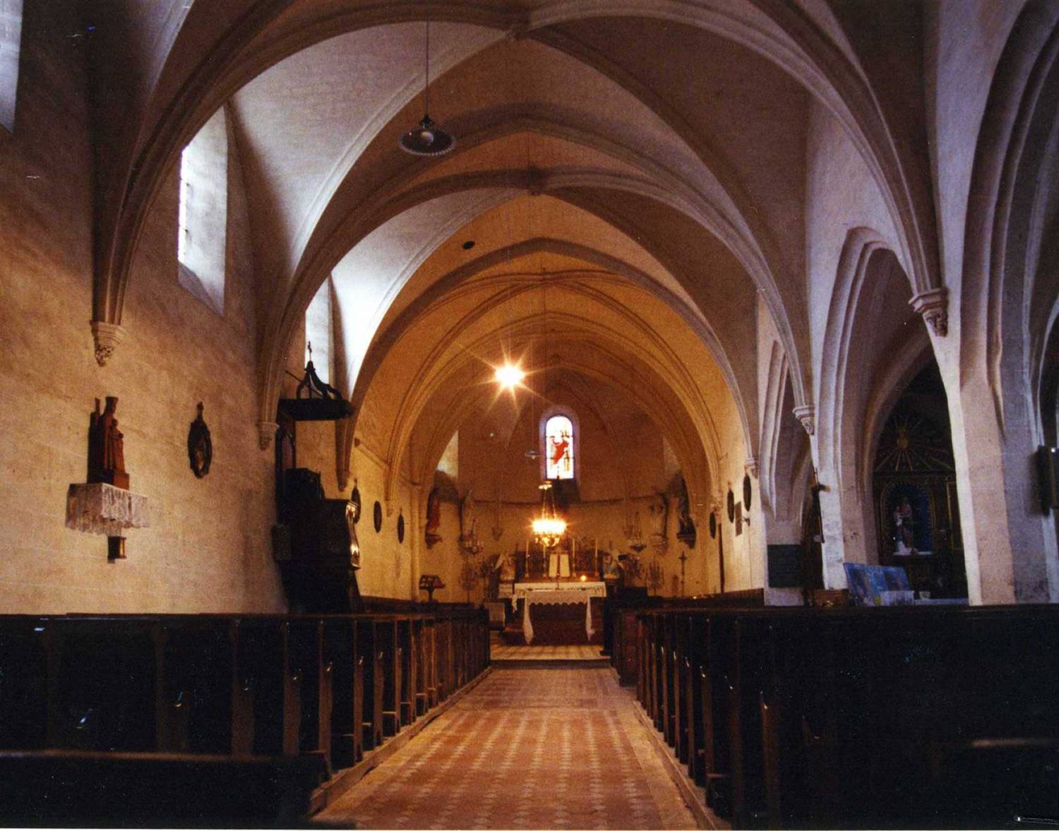 Fresnay l'Evêque (Eure-et-Loir) Eglise St-Jean-Baptiste - Sauvegarde de l'Art Français