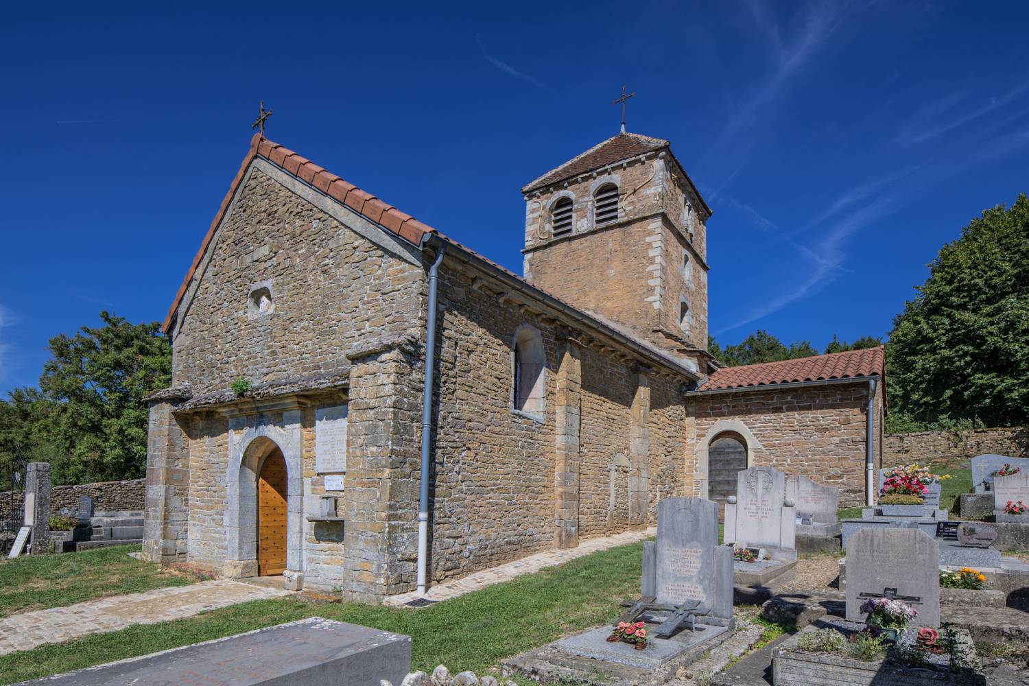 église Saint-Martin, Grevilly (71), sauvegarde de l'Art Français