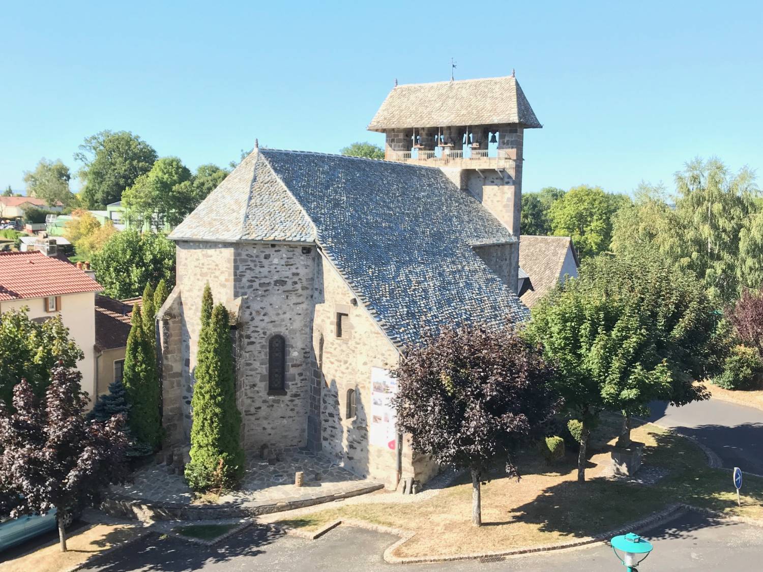 Naucelles (15) Eglise Saint-Christophe - Sauvegarde de l'Art Français