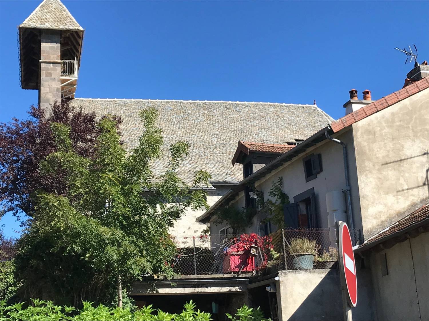 Naucelles (15) Eglise Saint-Christophe - Sauvegarde de l'Art Français