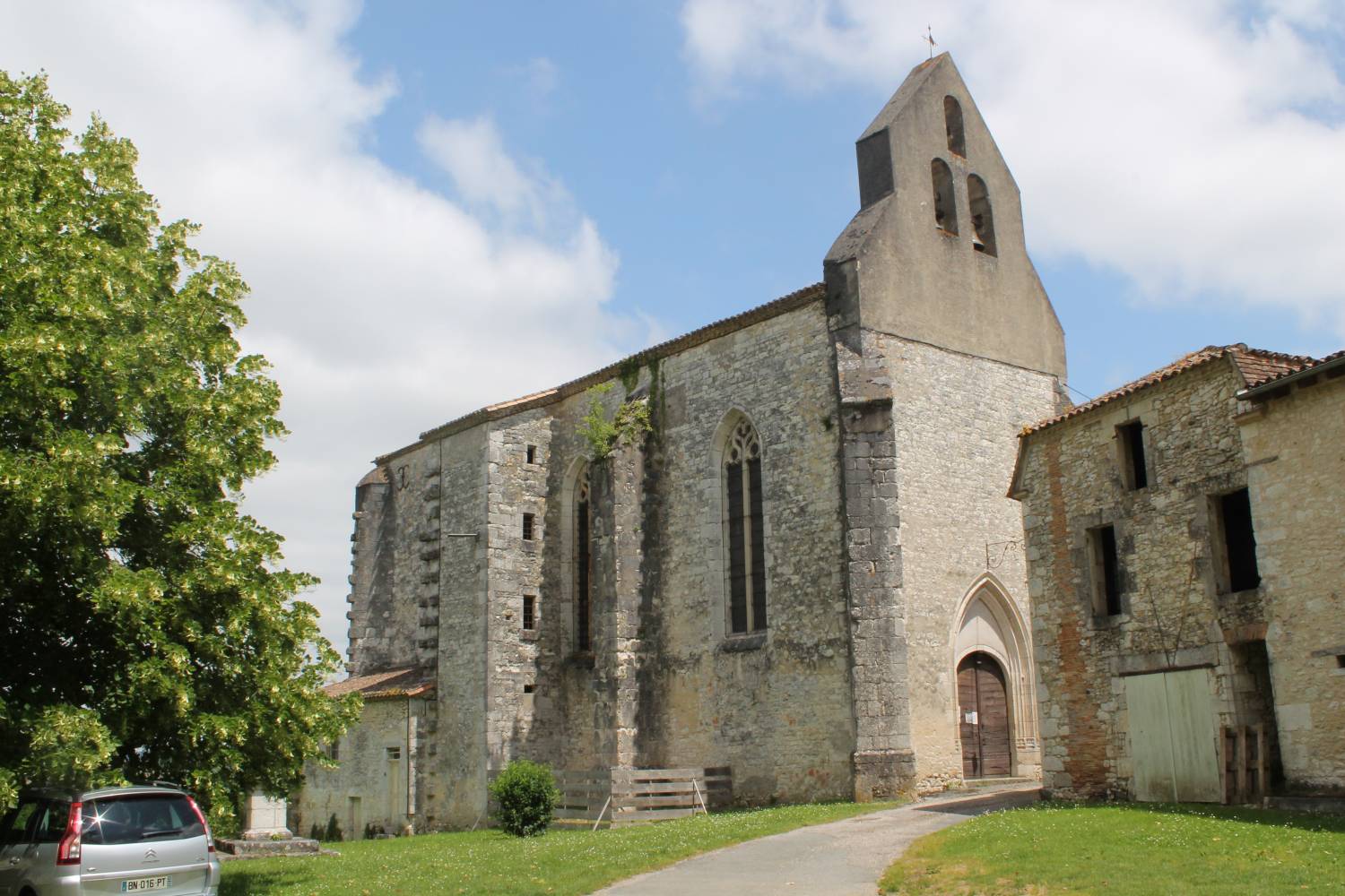 Cahuzac (47) Eglise Saint-Martin - Sauvegarde de l'Art Français