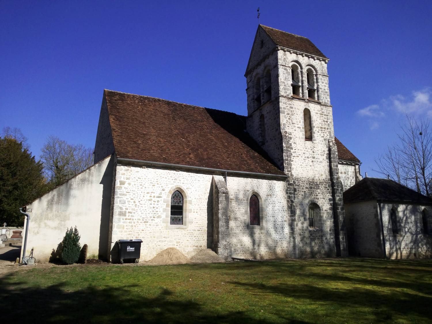 Gaubertin (45) Eglise Saint-Aubin - Fondation La Sauvegarde de l'Art Français