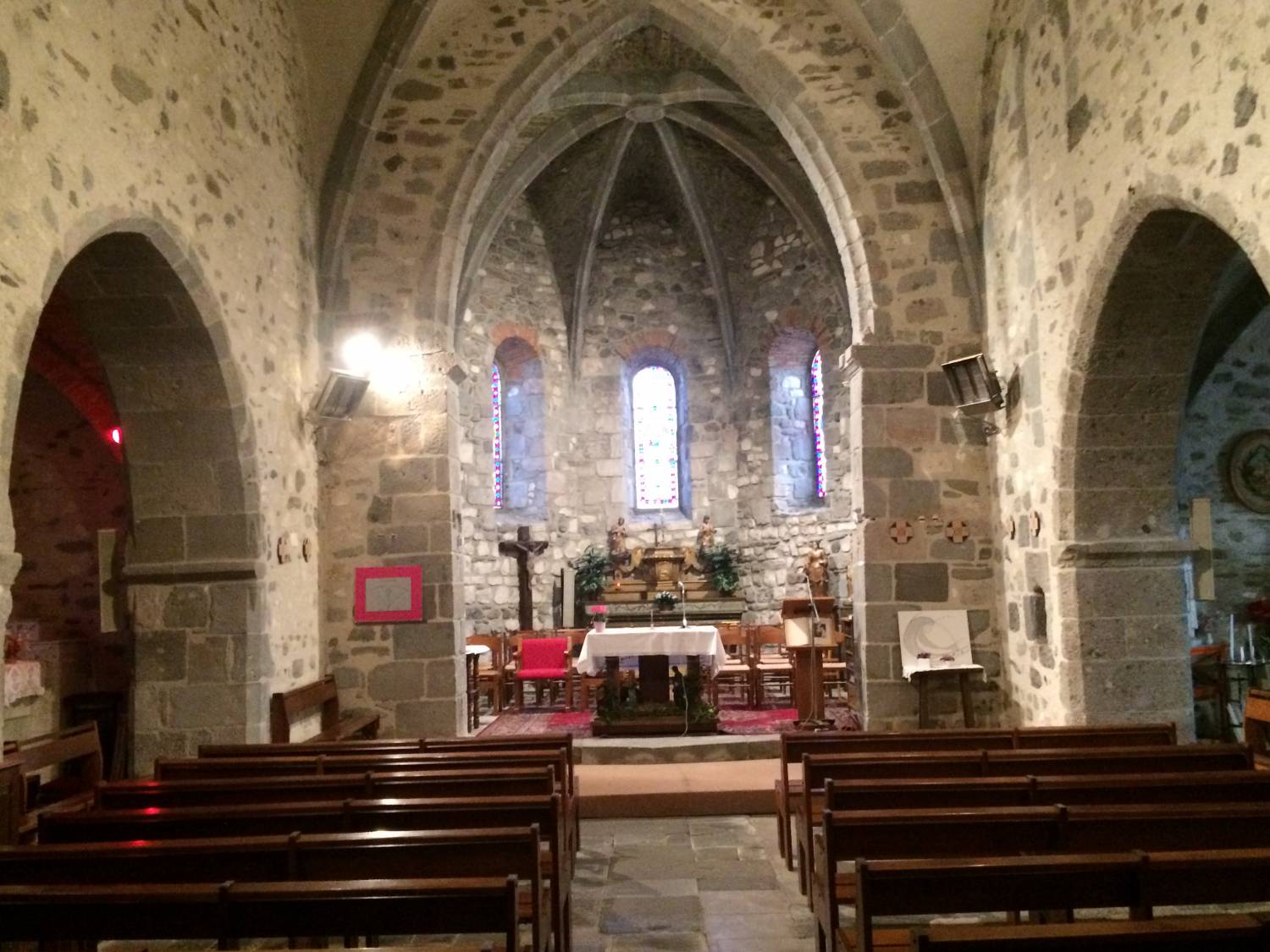 Naucelles (15) Eglise Saint-Christophe - Sauvegarde de l'Art Français