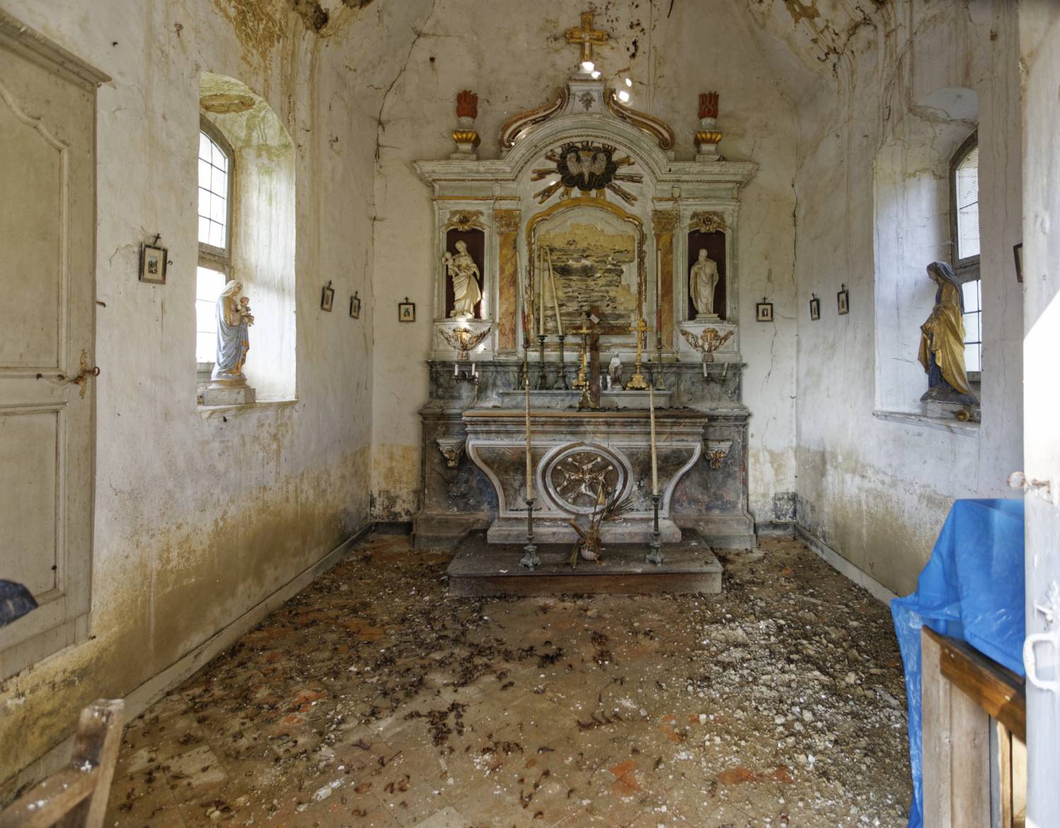 Châtelain (53) - Chapelle du château de Minzé - La Sauvegarde de l'Art Français