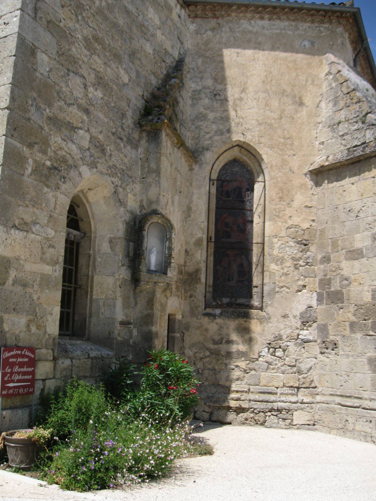 Lusignan-Petit (47) Eglise Notre-Dame - Fondation La Sauvegarde de l'Art Français