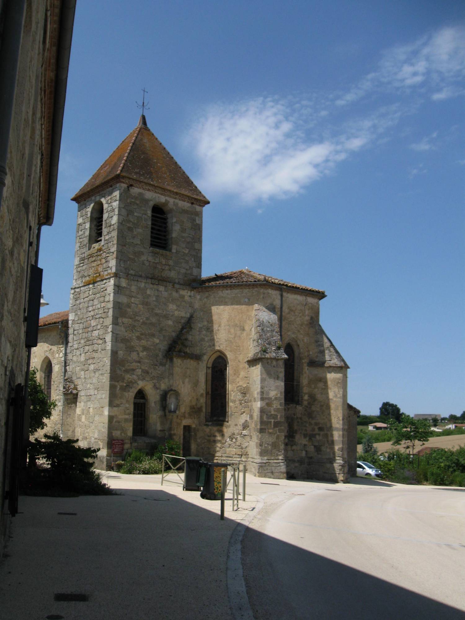 Lusignan-Petit (47) Eglise Notre-Dame - Fondation La Sauvegarde de l'Art Français
