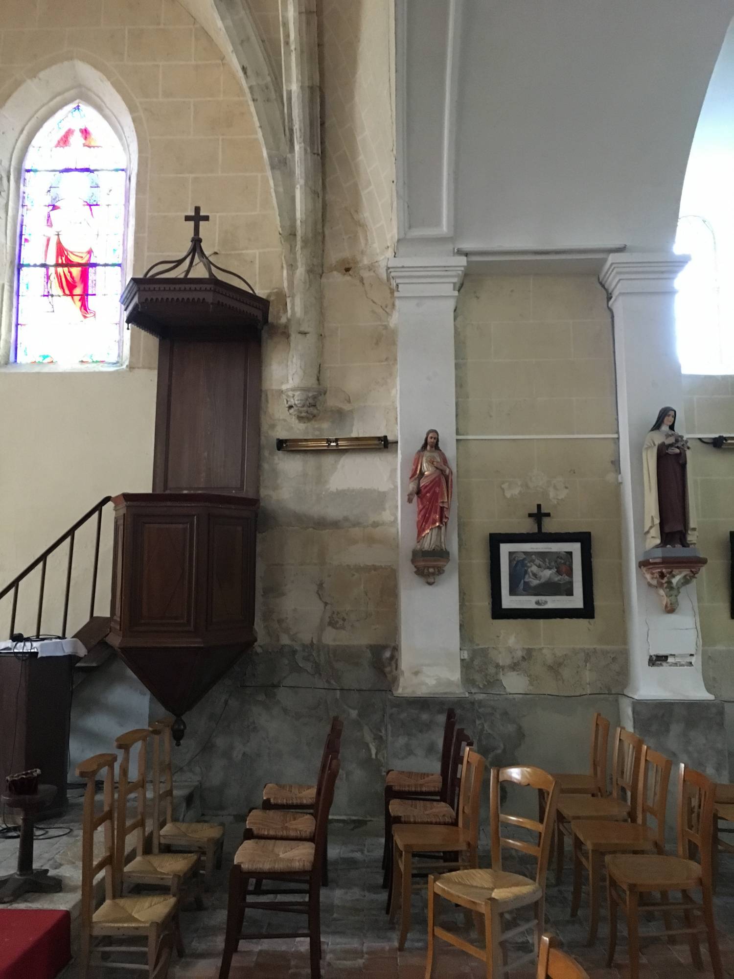 Boismorand (45) Eglise Saint-Vrain - Fondation Sauvegarde de l'Art Français