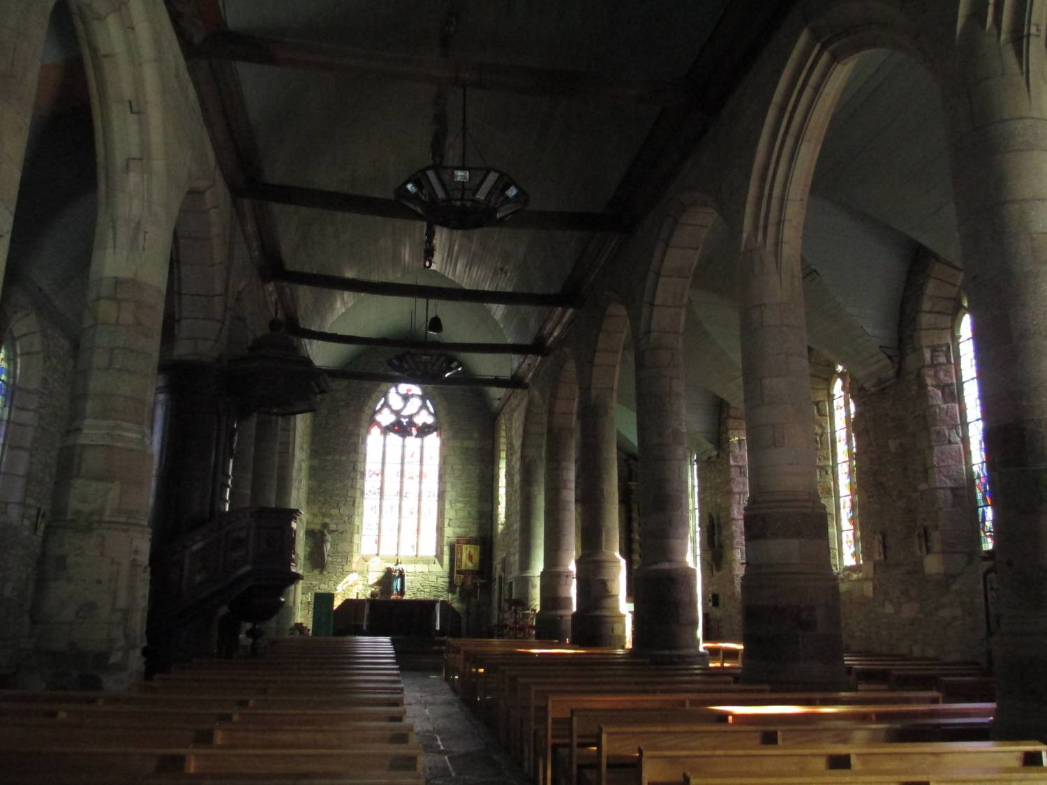 Corlay (22) - église Saint-Sauveur - La Sauvegarde de l'Art Français