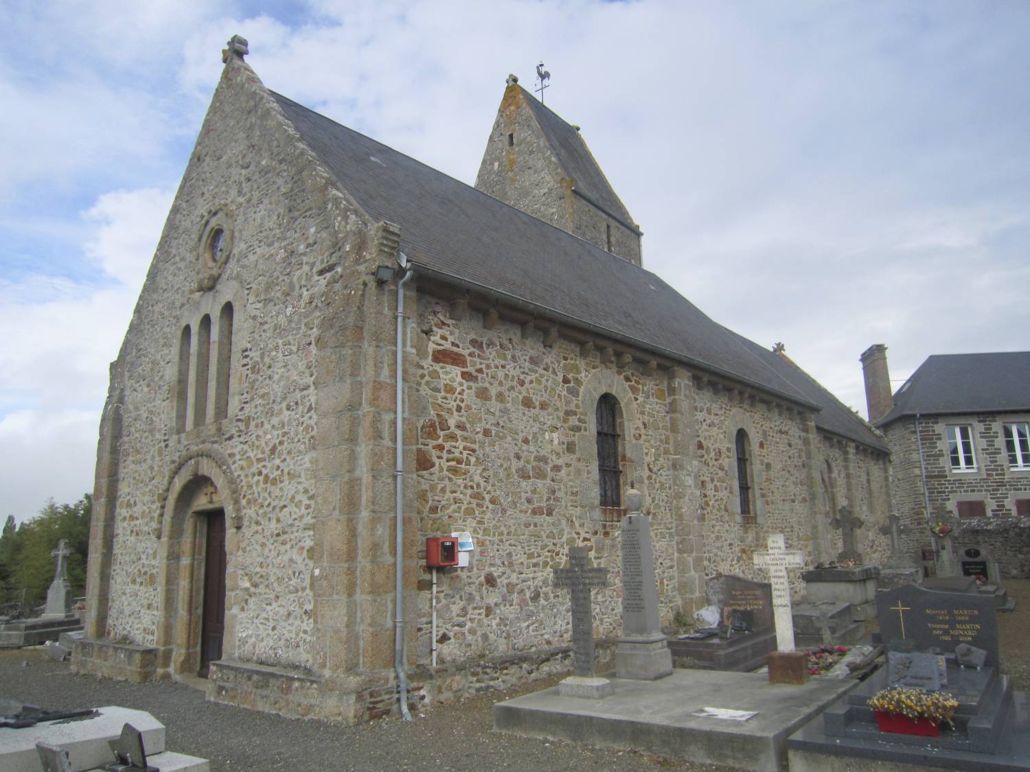 Yquelon (50) Eglise Saint-Pair - Sauvegarde de l'Art français