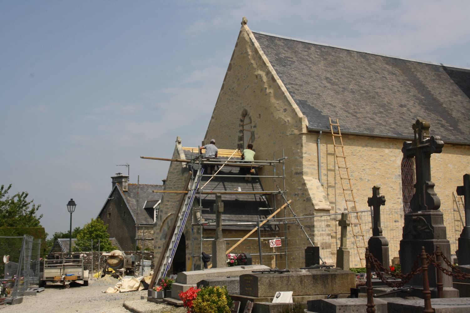 Monthuchon (50) Eglise Saint-Martin - La Sauvegarde de l'Art Français