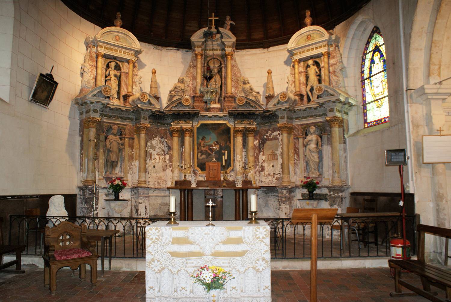 Luigny (28) Eglise Saint-Jean-Baptiste - Sauvegarde de l'Art Français