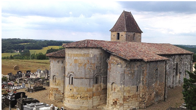 Cocumont (47) Eglise Saint-Jean-de-Vidailhac