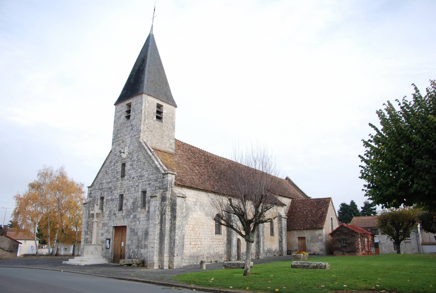 Paizay-le-Sec (86) église Saint-Hilaire - La Sauvegarde de l'Art français