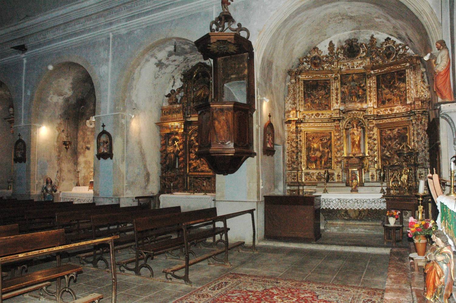 Marquixanes (66) Eglise Sainte-Eulalie-et-Sainte-Julie - Sauvegarde de l'Art français