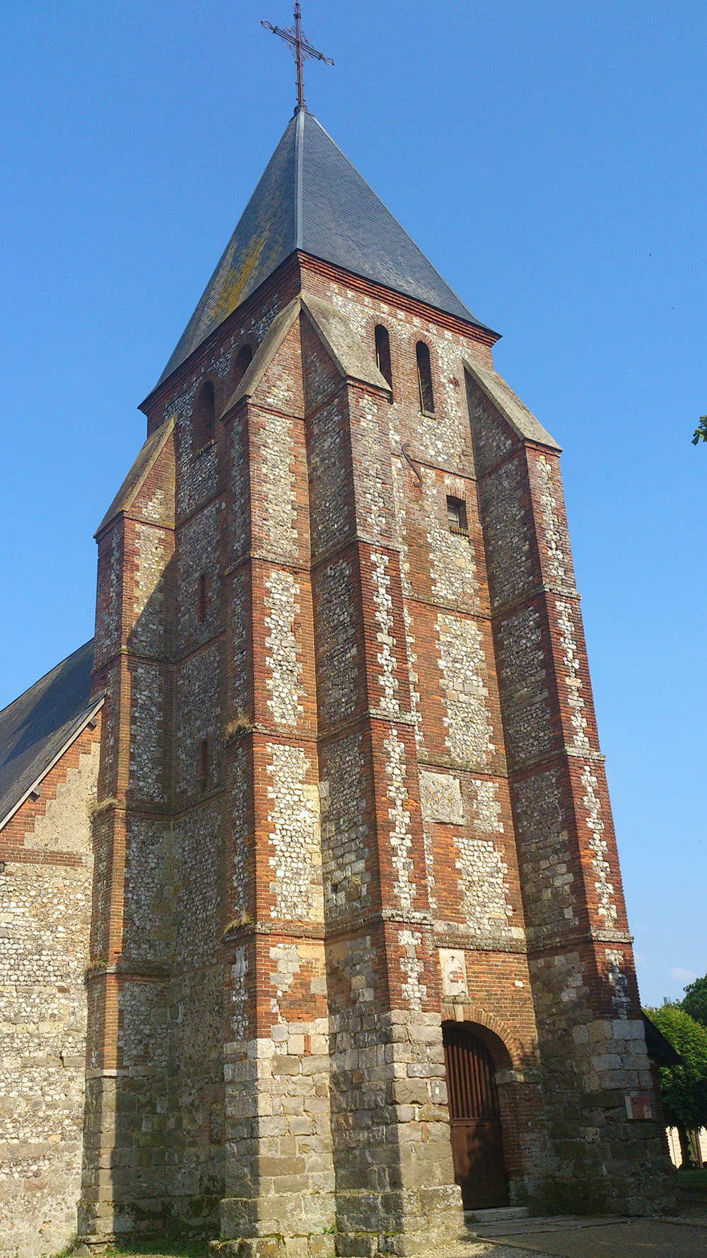 Longchamps (27) - Eglise Saint-Martin - Sauvegarde de l'Art Français