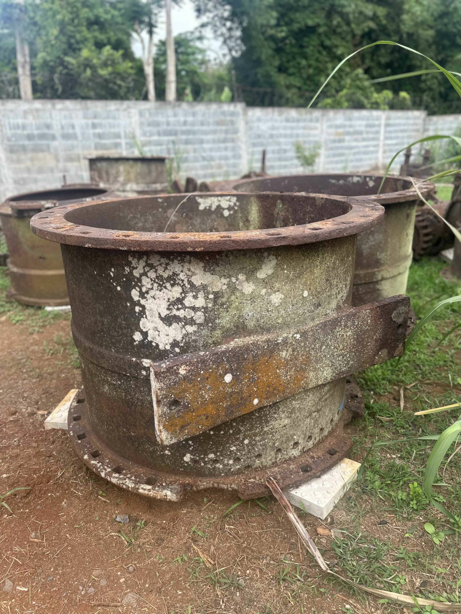 Longoni (Mayotte), machineries - Sauvegarde de l'Art français - Plus Grand Musée de France