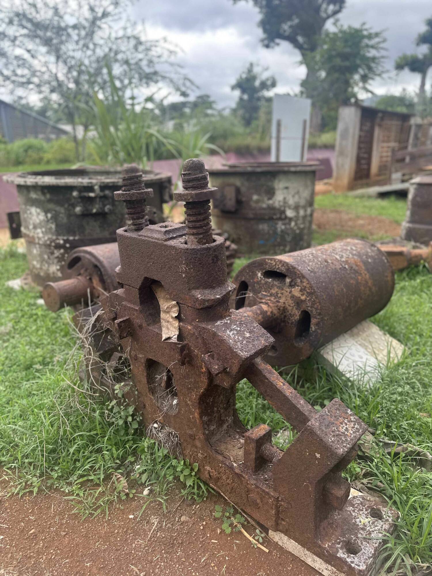 Longoni (Mayotte), machineries - Sauvegarde de l'Art français - Plus Grand Musée de France