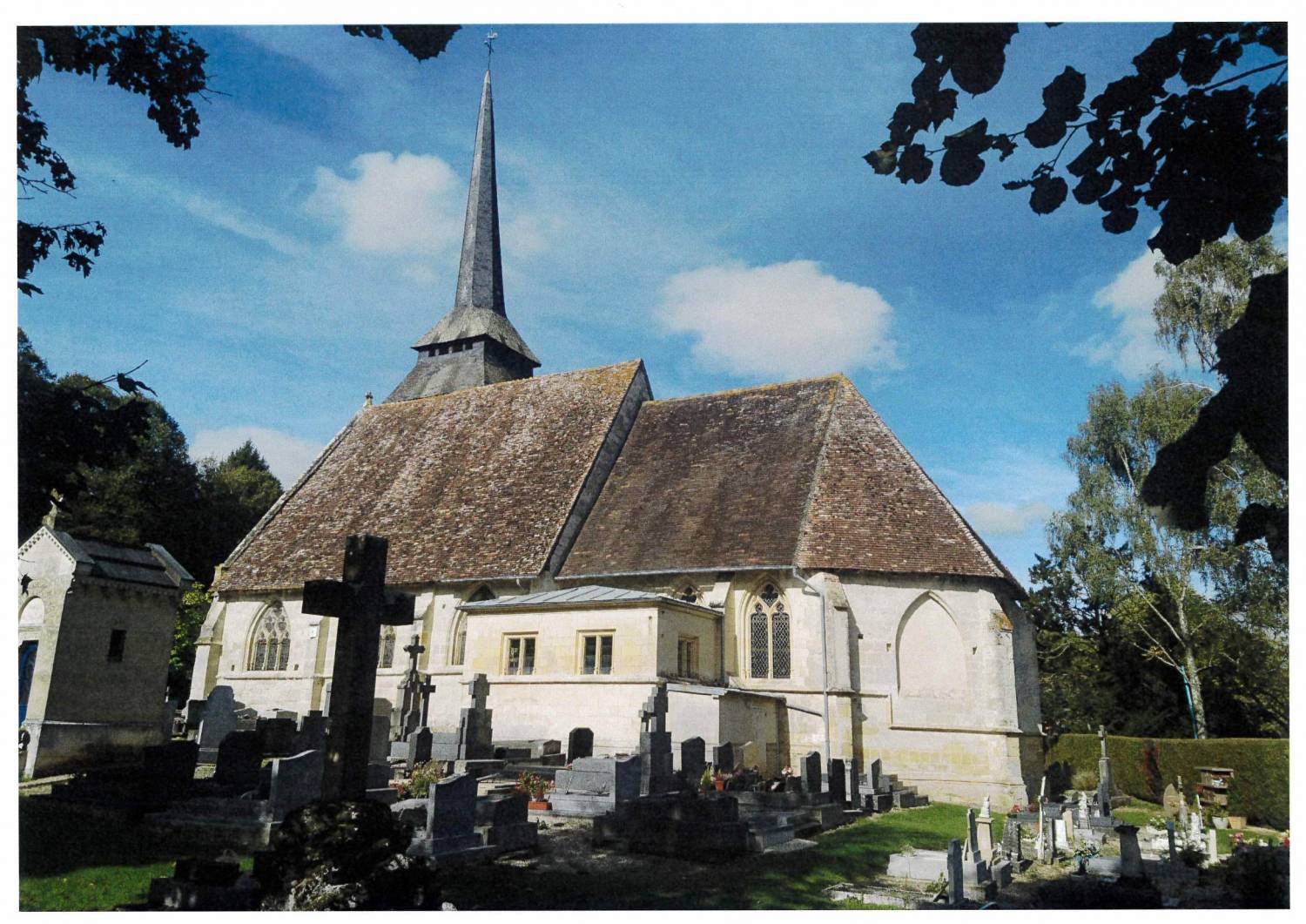 Manerbe (14) - Église Saint-Jean-Baptiste