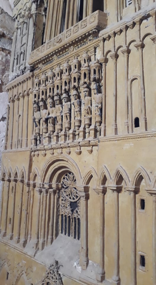 Maquette de la cathédrale Saint-Maurice d’Angers, Louvaines (49), sauvegard