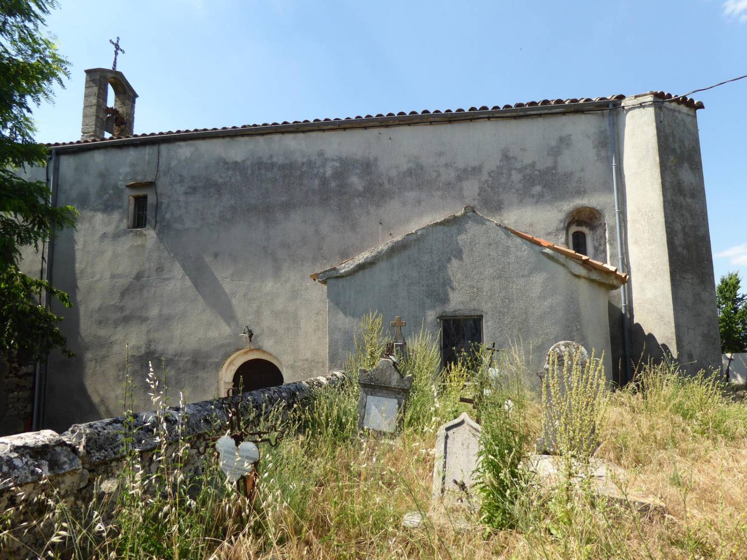 Saint-Maurice-Navacelles (34) Eglise de la Clastre - Sauvegarde de l'Art Français