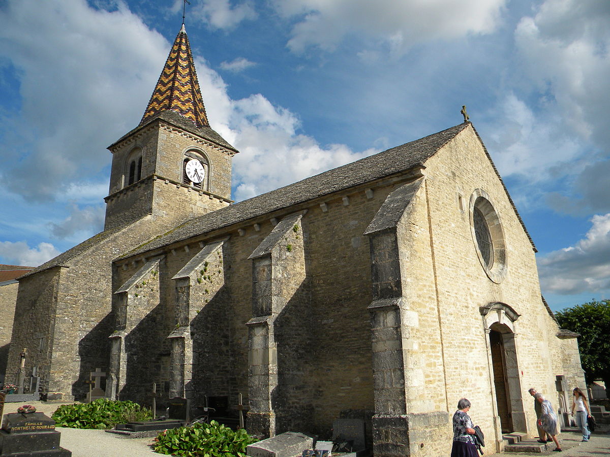 Monthelie (21) Eglise Saint-Germain d'Auxerre