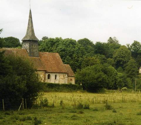 Montreuil-l-Argille (27) Eglise Saint-Aquilin
