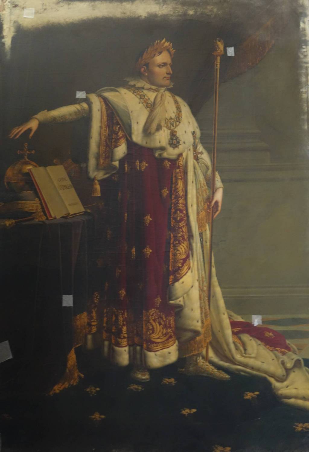 Napoléon en costume impérial Sauvegarde de l’Art Français