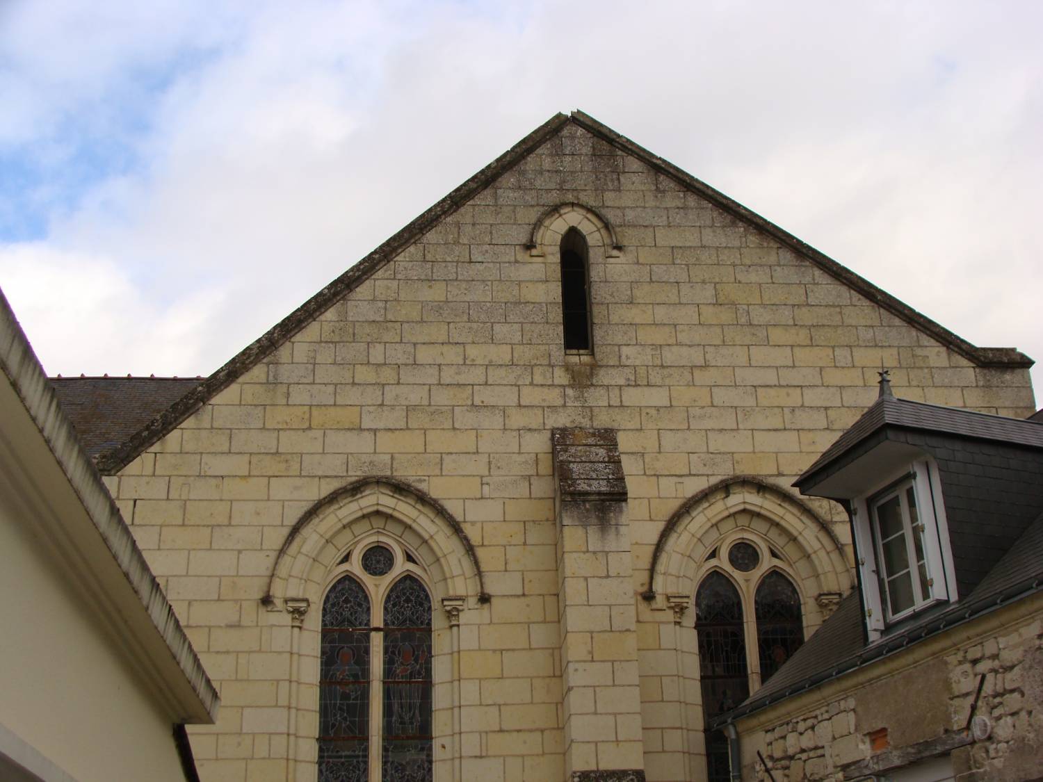 Allonnes (49) église Saint-Doucelin