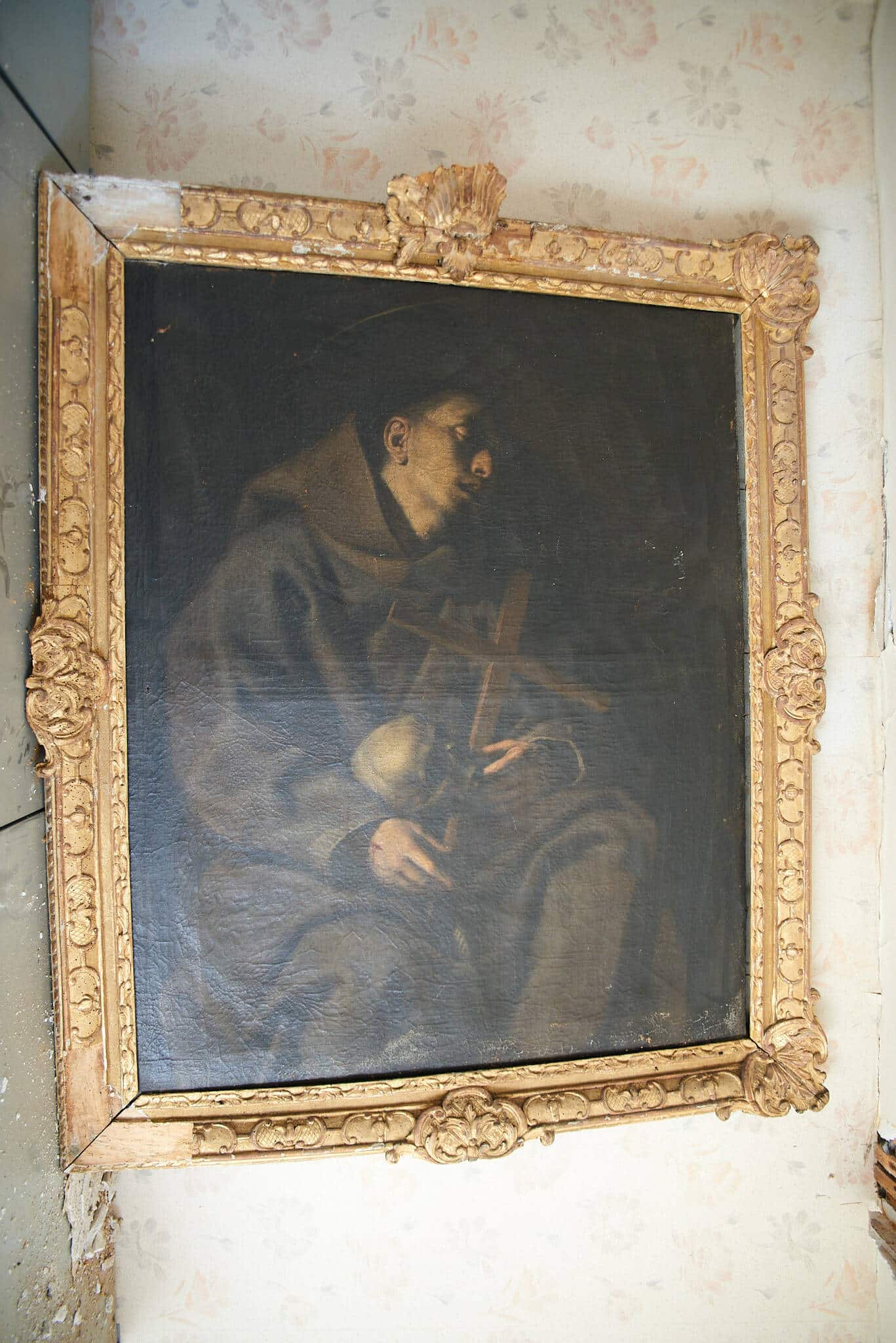 Thuret (63) - Tableau de Saint François d'Assise aux stigmates - Le Plus Grand Musée de France