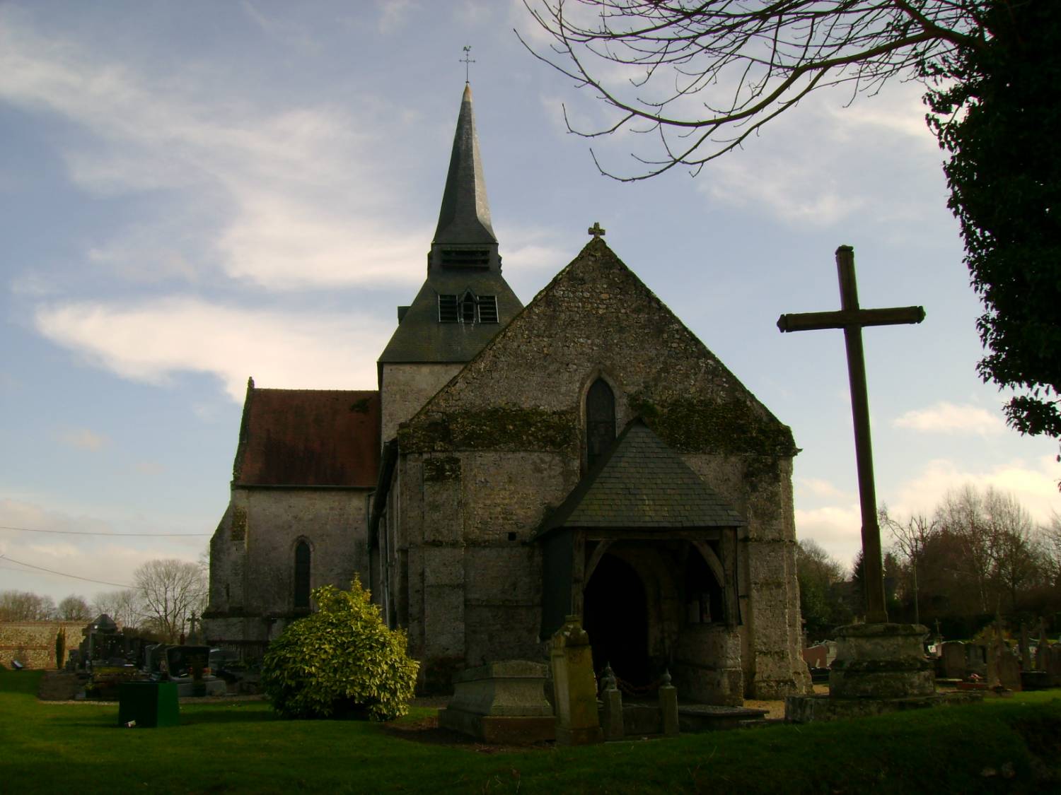 Gonneville-sur-Honfleur (Calvados) - église Saint-Martin - La Sauvegarde de l'Art Français
