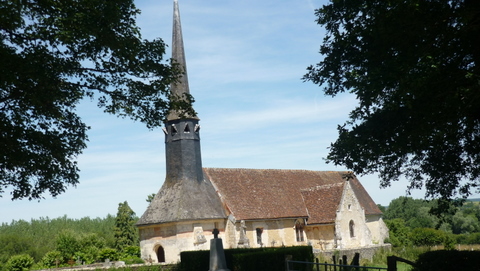 Saint-Denis-sur-Huisne (61) Eglise Saint-Denis