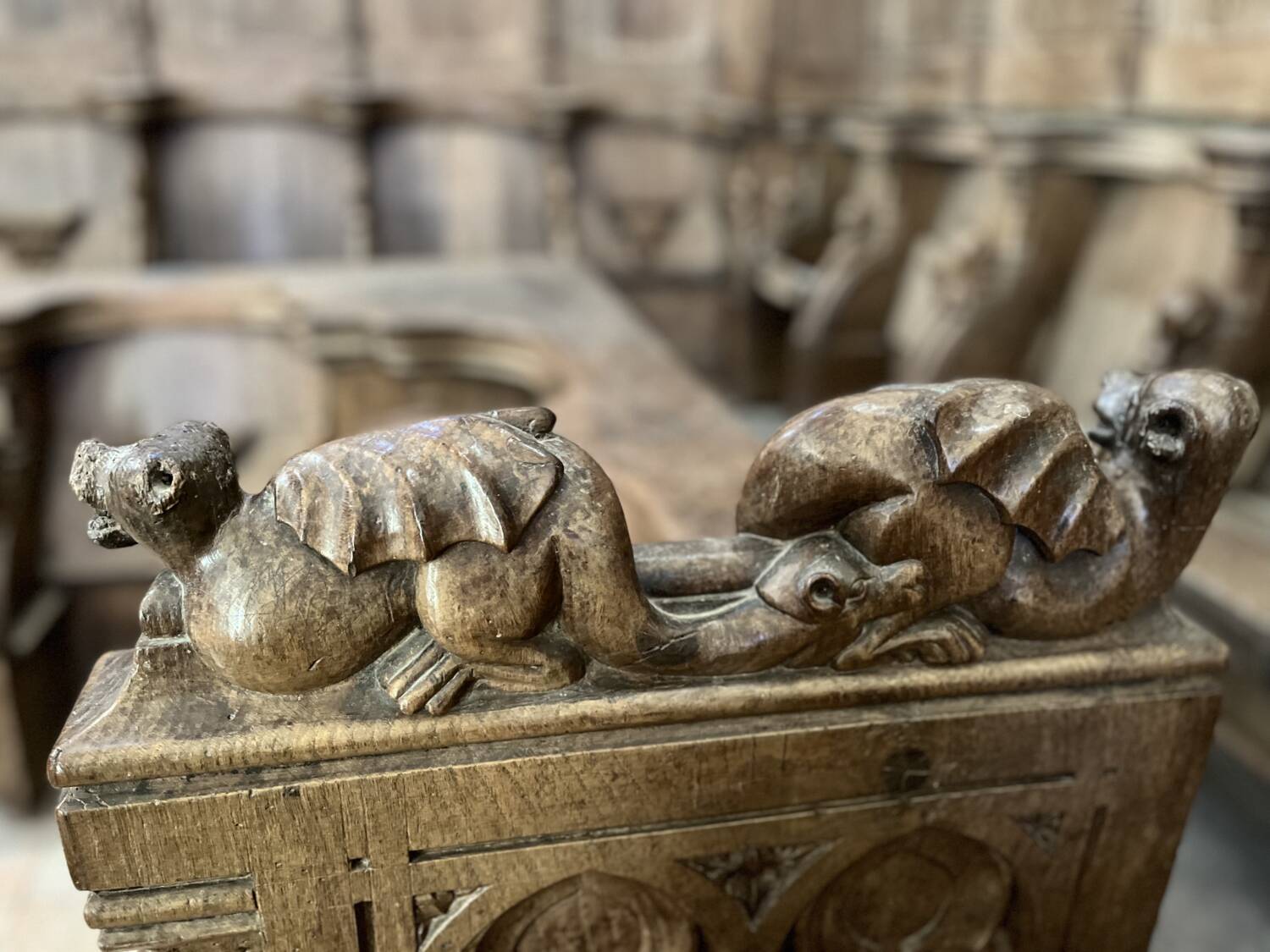 Blaison-Saint-Sulpice (49), stalles de Blaison-Gohier - Sauvegarde de l'Art français - Plus Grand Musée de France