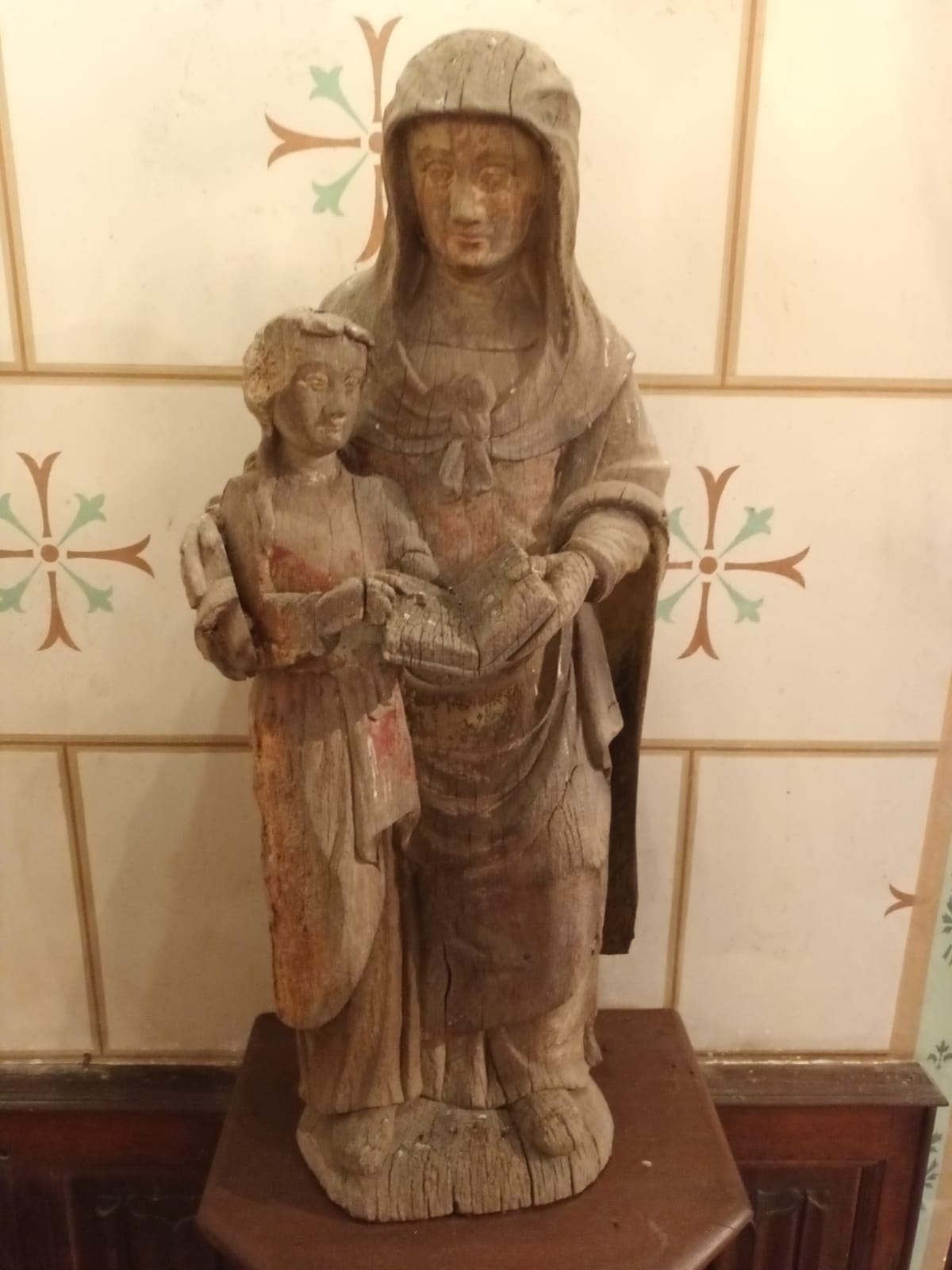 Saint-Marc-du-Cor (41), Education de la Vierge - Sauvegarde de l'Art français - Plus Grand Musée de France