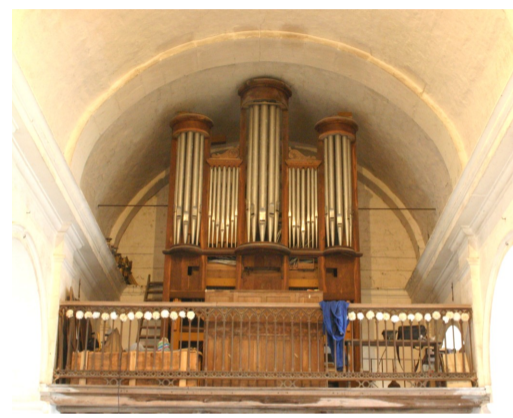 Cruzy-le-Châtel (89), orgue - Sauvegarde de l'Art Français, Plus Grand Musée de France
