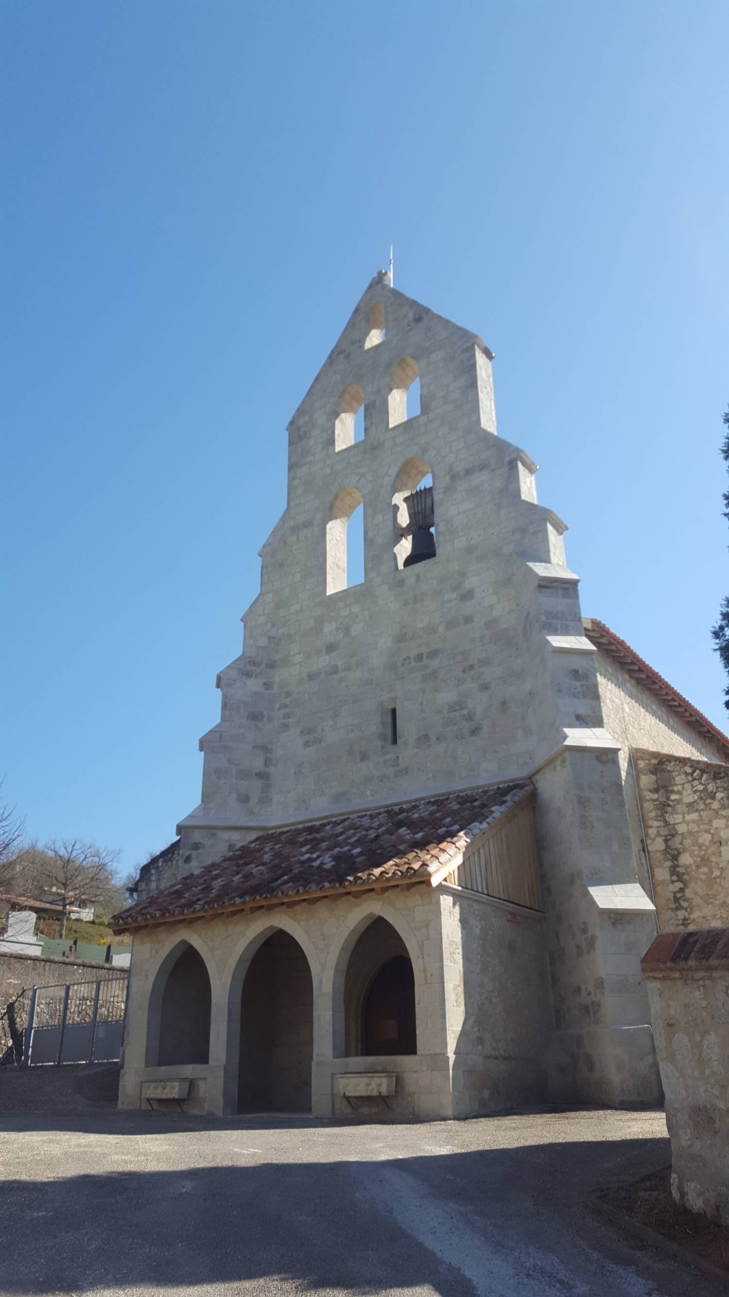 Goudourville (82) Eglise Saint-Julien-de-Brioude